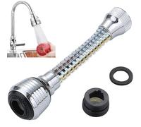 Sink Faucet Sprayer Attachment, Adjustable Kitchen Faucet Head, Movable Kitchen Tap Head 360° Rotatable with Extension Hose, Anti-Splash Sink Sprayer Facuet Nozzle Head Water Saving