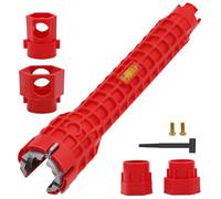 Sink Faucet Wrench,Multifunctional Labor-Saving Puller - Sink Wrench Drain - for Family Friends Bathroom Toilet Bowl Kitchen Home Maintenance Indoor