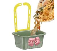 Sink Filter Basket - Food Drainage Rack for Fruits and Vegetables Tap Mounted, Multi-Purpose Container for Rice, Fruit, Meat Soap in Apartment and Bathroom