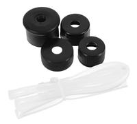 Sink Flexible Hose Plastic Black Soap Dispenser Extension Tube Kit