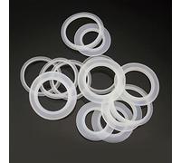 Sink Floor Drain Seal Silicone Ring Gasket Replacement Bathtub Sink Pop Up Plug Cap Washer Seal, 5Pcs/Size
