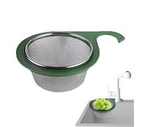 Sink Food Catcher Basket, Basket Swan Drain Rack, Stainless Steel Corner Sink Filter for Kitchen - Swan Kitchen Corner Sink Filter, Kitchen Sink Food Drain Basket for Washing Vegetables/Fruit