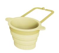 Sink Food Catcher Basket - Multifunctional Wall Mounted Silicone Sink Food Filter for Cleaning Prep Kitchen Mixing Berries Camping Strawberry