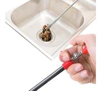 Sink Gripper, Flexible Gripping Tool - Four-Claw Toilet Gripper Remover from Toilet Blockages, Aid Tool for Grasping Waste, Drains and Toilets