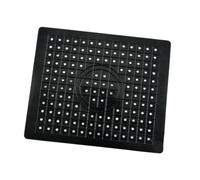 Sink Mat Heat Resistant Sink Liner Pad for Sink Kitchen Countertop Glassware Rectangle Black