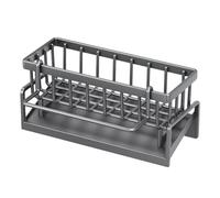 Sink Organizer Rack - 23x10.5x9 Cm PP Material Kitchen Caddy, Quick Drainage Holder, Faucet Gadget Organizer | Space Saving Bathroom Closet Decor Tidy Home Storage Organizing Solution