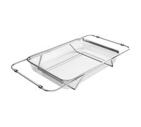 Sink over kitchen sink - extendable metal drain stand with feet - sink for the sink | for plates, bowls, cups, cups, tableware, chopsticks, forks, spoons,