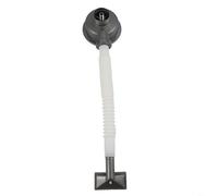 Sink Overflow Kit With Adjustable Pipe 150mm To 280mm For Stainless Steel Granite Sinks 75x40mm Square Interface G1 Outlet Plastic And Drain Assembly Install Improvement(110)