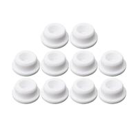 Sink Overflow Ring 10/1Pcs Wash Basin Overflow Ring Square Silicone Sealing Plugs Bathroom Sink Hole Covers Rings Kitchen Bath Accessories(Round-10pcs)