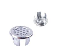Sink Overflow Ring Bathroom Sink Hole Overflow Cover Basin Silver Trim Bath Drain Insert Replacement CapWash Ring Plug(Color 3)