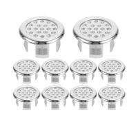 Sink Overflow Ring Round Sink Hole Overflow Cover Household Wash Basin Hollow Ring Bath Drain Cap Plug Covers Kitchen Bathroom Accessories(Style D,4PCS)