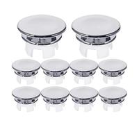 Sink Overflow Ring Round Sink Overflow Cover Wash Basin Trim Bath Hollow Ring Caps Bathroom Hole Covers Kitchen Accessories(Style F,4pcs)