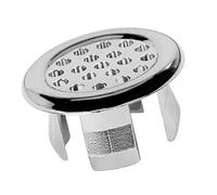 Sink Overflow Ring - Sink Overflow Ring | Sink Basin Trim Cap | Decorative Cover Net, Double Layer Accessories, 22-24mm Heavy Duty Hole Round Drain Cover for Sink Supplies