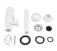 Sink P-Trap-Plastic Durable Anti-Rust Deodorant P-Trap with Sink Drainer Pollution Discharge