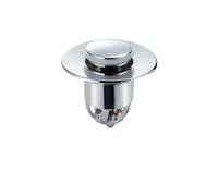 sink plug, 2pcs Copper Pop-Up Bounce Core Basin Drain Filter Hair Catcher Bath Stopper Shower Sink Strainer Plug(Style 2)