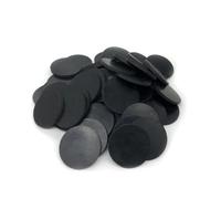 Sink Plug Rubber Seal 10Pcs Nitrile Seal Gaskets Pad Solid Round Rubber Sheet Thick 1/1.5/2/3/4/5mm Dia 10/12/15/20/30/40/50/60/70/80/80/100(D12mm,1mm)