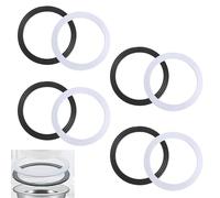 Sink Plug Rubber Seal 4 Pcs of Pop Up Plug Washer O Ring Seal Washer Seal Strainer Basket Replacement Sink Drain Accessories Seal Ring for DIY Tap Sink Washers Basin Plug Toilet Drains Kitchens