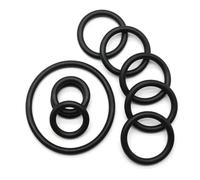 Sink Plug Rubber Seal 5/10pcs Black O Ring Thickness CS 5mm OD 15mm ~ 170mm Nitrile Rubber Gasket Round O Type Corrosion Oil Resist Sealing Washer(5pcs,OD 27mm ID 17mm)