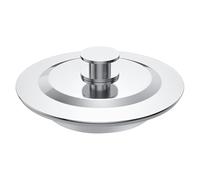 Sink Plugs Bathroom Plug, Stainless Steel Bathroom Basin Plug with Rubber Ring Drain Stopper Sink Pop Up Plugs Replacement Universal Sink Stopper for Bathtub Washbasin Kitchen Sewers (40mm-45mm)