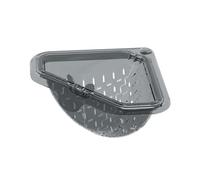 Sink Residue Separator Wash Basin Waste Catcher PP ABS Blend 17×17×9.5cm Square Drain Basket For Household Kitchen Dish Washing Residue Collection