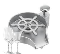 Sink Rinser - Stainless Steel Sink Nozzle Tool, Kitchen Glass Cleaning Device, High Pressure Spray with Quick Removal, Daily Cleaning Accessories for Bottles, Cups, Cups