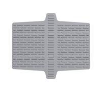 Sink Separation Mat, Silicone Saddle-shaped Kitchen Sink Protection 44.7 x 32.5 cm Ultra Soft Ultra Thin Durable Odourless Non-Slip Drip Mat for Glassware Tableware Tap Cabinet Bathroom