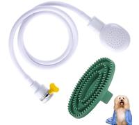 Sink Single Tap Shower Attachment Head Hose Spray, Attachment Spray Sink Handheld Shower Head, Bath Shower Attachment with Fit Clamp, Portable Bath Tap Shower for Pet Dog Cat