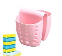 Sink Sponge Holder, Saddle Sponge Organizer with Drain Holes | Draiin Basket Drainer Rack, Flexible Saddle Sinkk Drain Strainer, Drying Food Catcher Basket for Double Sink