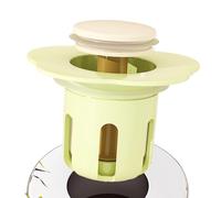 Sink Stopper Kitchen Drain | Pop-up Kitchen Sink Plug Drain Stoppers - Silicone Hair Catcher Filter Flower Shape for Drainage Filtration Washbasin Bathtub Maintenance