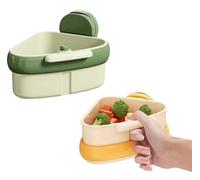 Sink Strainer, 2025 Suction Cup Sink Corner Rack, Multi-functional Drain Basket, Suction Bag, Sink Corner Rack, Kitchen Sink Drain Basket for Washing Organiser