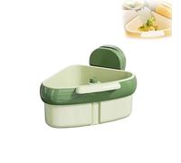 Sink Strainer, 2026 Upgrade Suction Cup Sink Corner Rack, Multi-Functional Drain Basket and Kitchen Sink Drain Basket, Removable Suction Bag, Sink Corner Rack for Filter and Organiser (A)