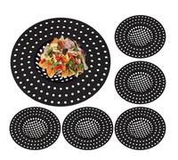 Sink Strainer | 6 Piece Anti-Clogging Hair Catcher - Sink Strainer Basket | for Food Scraps Peels Debris Cooking Waste Rv Home