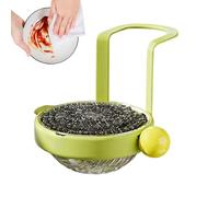 Sink Strainer Basket - Automatic Dumping Filter, Vegetable Draining Organizer, Kitchen Accessory, Easy Food Waste Management, Compact Storage Tool, Reliable Use for Home Cooks Busy Parents