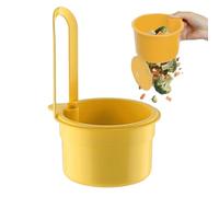 Sink Strainer Basket - Detachable Food Waste Trap, Press Clean Strainer with Easy Running, Kitchen Sink Accessory for Home, Sinks Waste Management Tool for Apartment Farmhouse Dormitory Restaurant