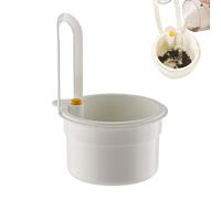 Sink Strainer Basket - Press Automatic Discharge Well Strainer Basket | Small Space | Vegetable Fruit Leftover Sticky Waste Drain for Home for Small Spaces