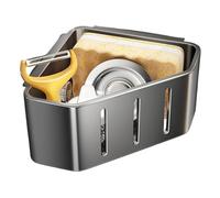 Sink Strainer Basket - Suction Cup Space-Saving Storage,Kitchen Drain Catcher Sink Corner Rack | for Drying Sponge Brush Cleaning Cloth Soap Home Bathroom Restaurant