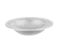 Sink Strainer - Stainless Steel Drain Filter | Food Catcher Mesh Basket | Border Sink Protector for Strong Filtering | Reusable Stopper to Prevent Clogs in the Bathroom of the Kitchen Sink
