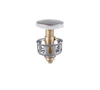 Sink Strainer Universal Explosion-Proof Wash Drain Filter Pop Up Basin Bounce Core Sink Drain Plug Bathroom Lavatory Kitchen Bathtub Tool Kitchen Sink Strainer (Color : 07)