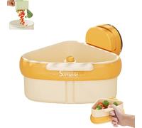 Sink Strainer with Suction Cup,Suction Cup Multi-Functional Strainer for Sink,Triangular Sink Drain Basket with Suction Cup,Sink Strainer Basket with Fine Mesh Filter, Drainer for Kitchen Washing-B