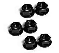 Sink Tap Back Nuts - ShiningUU 6 Pack Durable ABS Plastic Flange Nuts for Basin Taps & Mixers | High Strength Tap Accessories & Plumbing Fittings