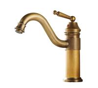 Sink Taps for Bathroom,Antique,Taps for Bathroom Basin,Basin Mixer Tap,Full Copper Antique European Hot and Cold Water,Antique A (Antique a)