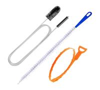Sink Unblocker Tool, 3 Pcs Drain Sink Cleaning Brush Plumbing Snake Plug Hole Unblocker Hair Clog Remover Tool with Twist Handle for Bathroom Shower Kitchen Toilet