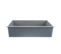 Sink Vegetable Washing Tub with Drain Plug Plastic Basket