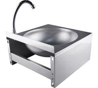 Sink, wash hand basin, hand wash sink, commercial hand wash basin - with knee control