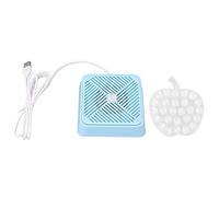 Sink Washing Machine, Portable Ultrasonic Washing Machine Mini Electrolysis USB Dishwasher for Household Kitchen Supply (Blue)