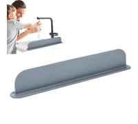 Sink Water Splash Guard - 20 Inch Reusable Suction Silicone - Water Splash-Proof Kitchen Counter Protector | for Bathtub Counter Basin Vanity Home RV Dish Washing Cleaning Hygiene