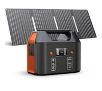 SinKeu Portable Power Station 97.68Wh with 40W Solar Panel,Camping