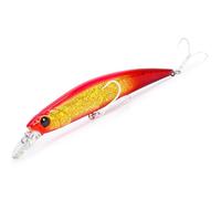 Sinking Minnow 110mm 22g Long Casting Fishing Lure for Large Trout and Seabass - Premium Hard Bait for Sea Fishing(DW77-Q)