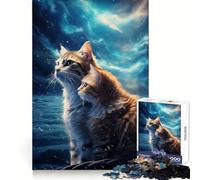 Sinking Ship And Cats Love 1000 Pieces Jigsaw Puzzles for Teenagers Mind Skill Toy Leisure Fun Design Assembly Elegant Gift 50x75cm