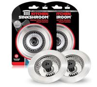 SinkShroom Sink Strainer Basket, Stainless Steel, 2-Pack